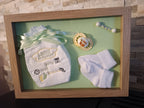 Cadre A PERSONNALISER - Souvenir de naissance brodé