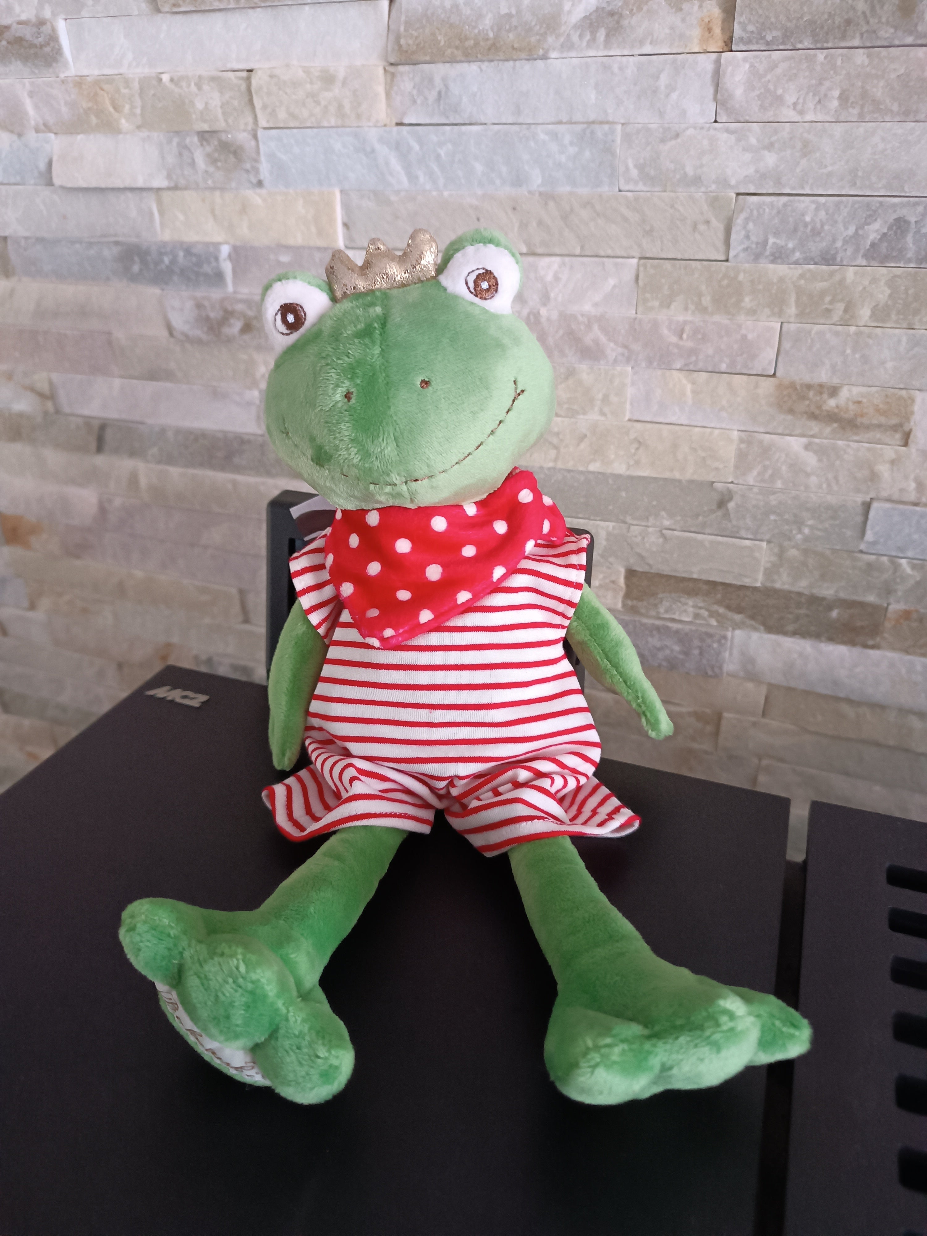 Grenouille Prince 30 cm collection Bukowski