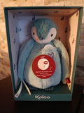 Peluche à bisous KALOO vert brodée.