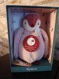 Peluche à bisous , KALOO rose brodée