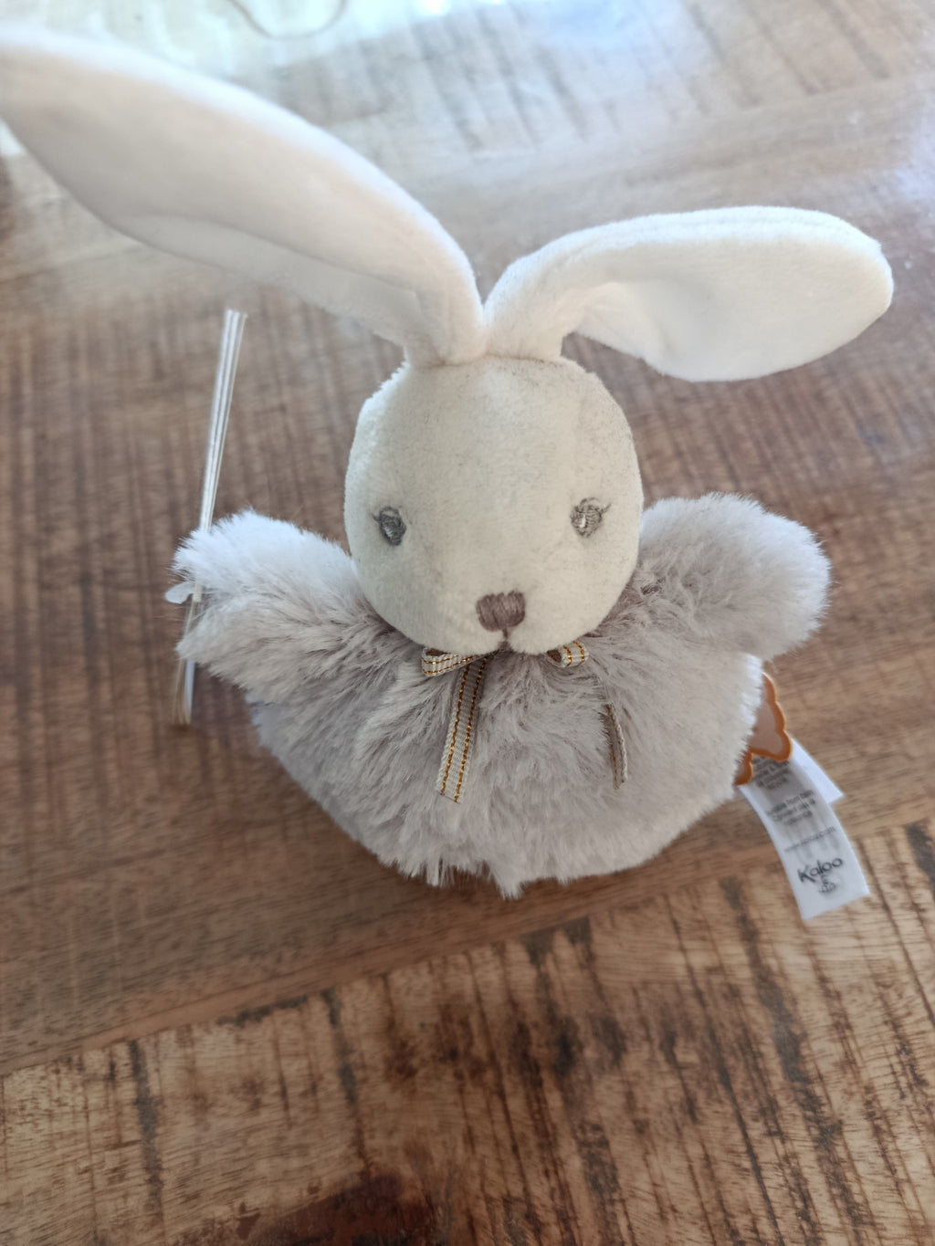 Pompon lapin KALOO - Personnalisation prénom sur oreille