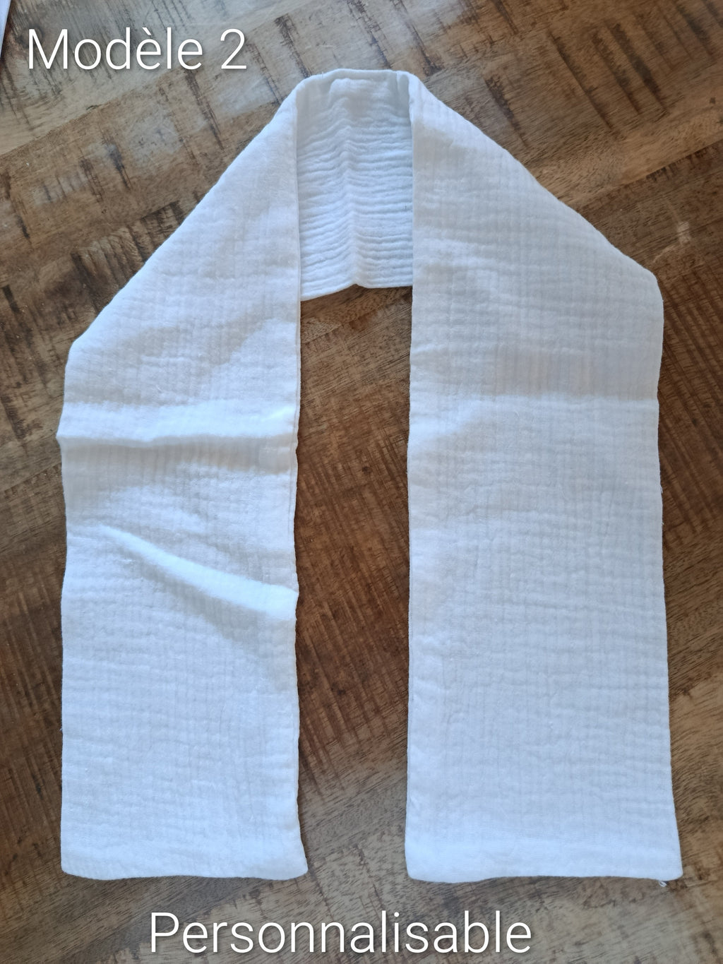 Étole de baptême personnalisée au prénom de l'enfant – un souvenir unique pour ce jour sacré