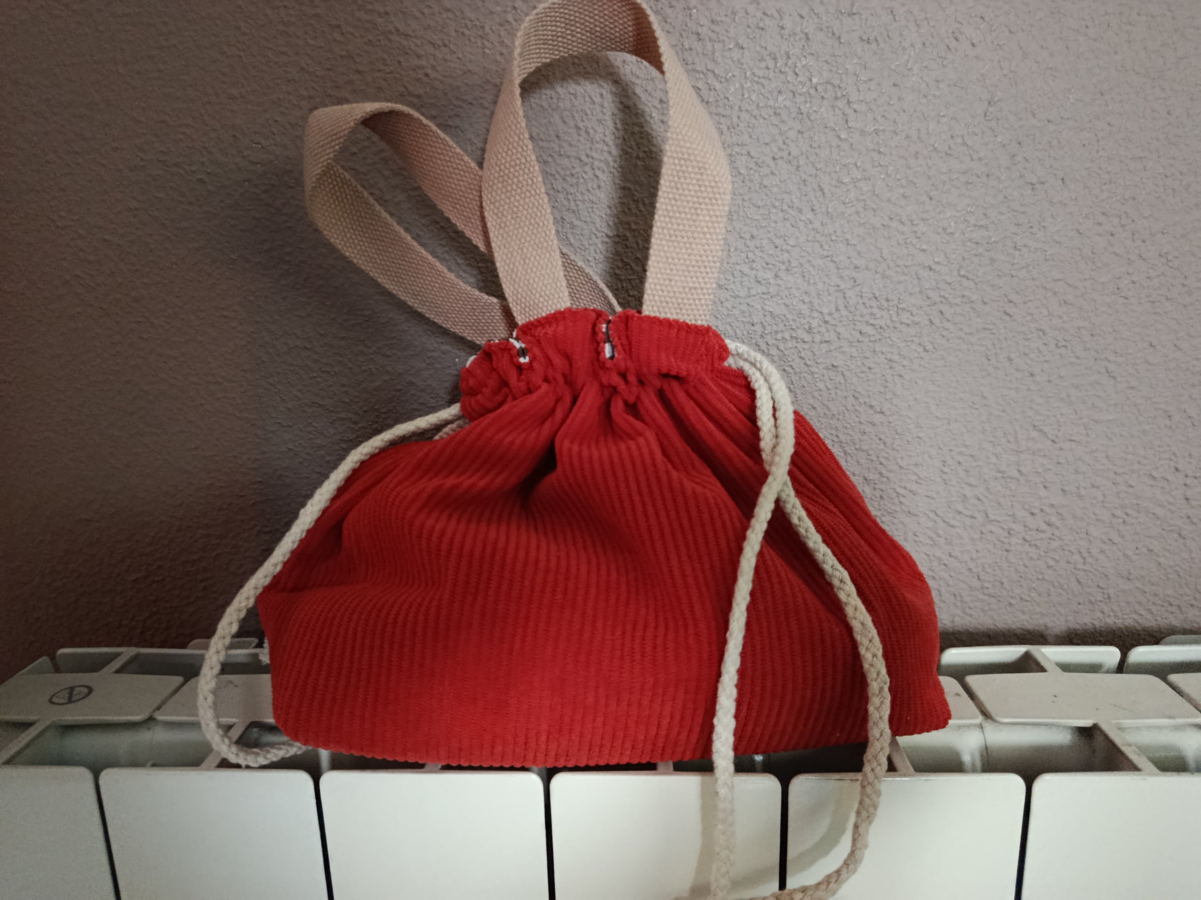 Petit sac / bourse velours personnalisable en broderie