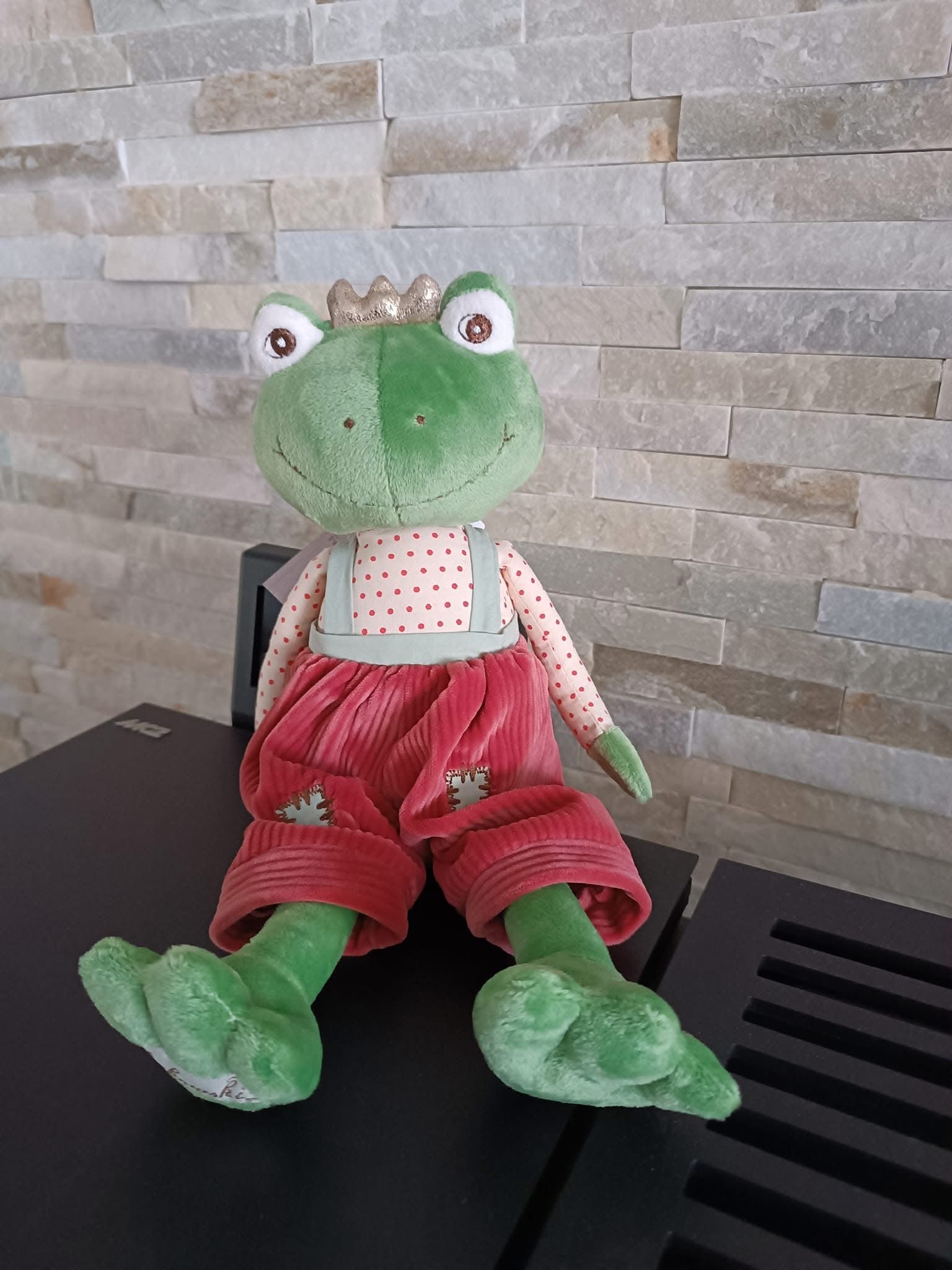 Grenouille prince 30 cm collection Bukowski