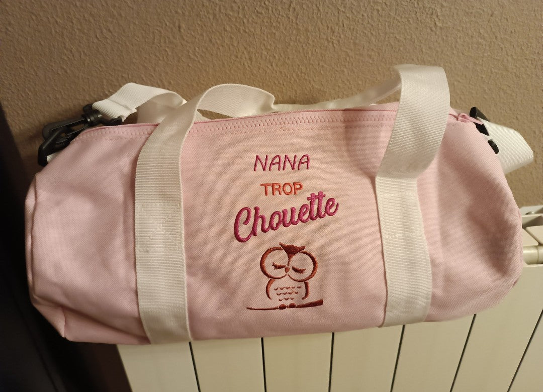 Sac polochon personnalisable