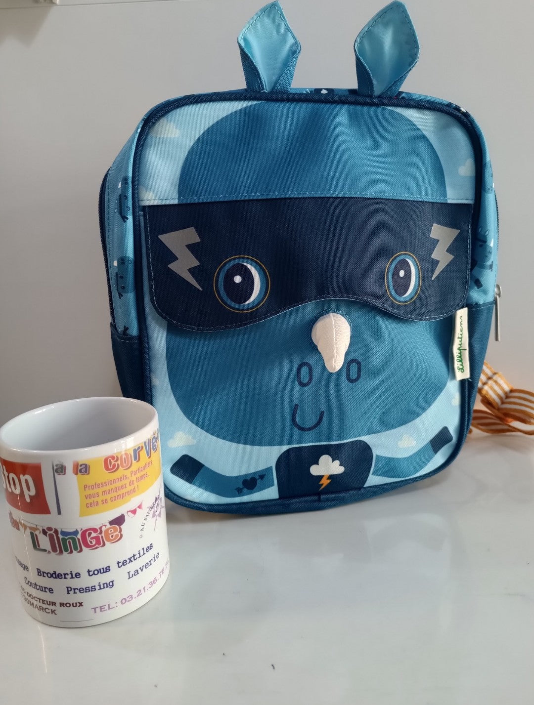 Sac à dos Super Marius personnalisé - Lilliputiens