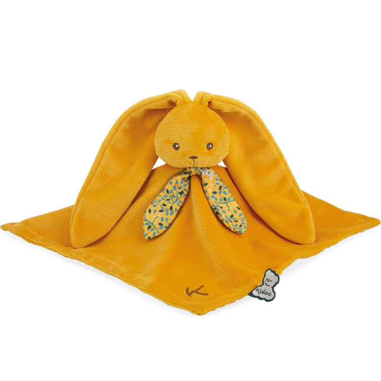 Doudou KALOO ocre 30 cm brodé.